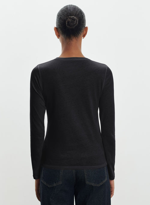 T-Shirt aus bio-baumwolle und kaschmir - MAJESTIC FILATURES