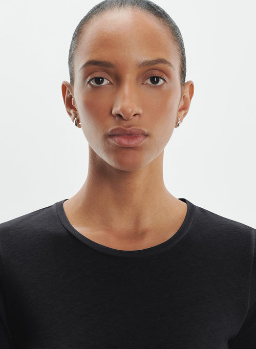 T-Shirt aus bio-baumwolle und kaschmir - MAJESTIC FILATURES