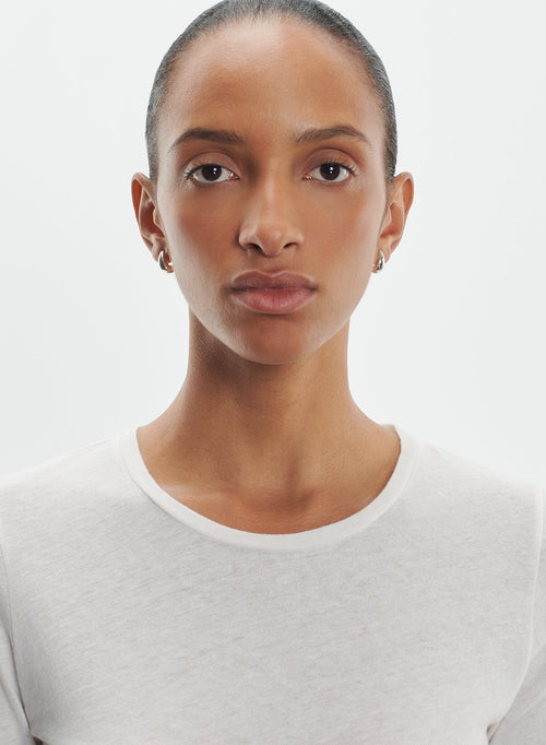 T-Shirt aus bio-baumwolle und kaschmir - MAJESTIC FILATURES