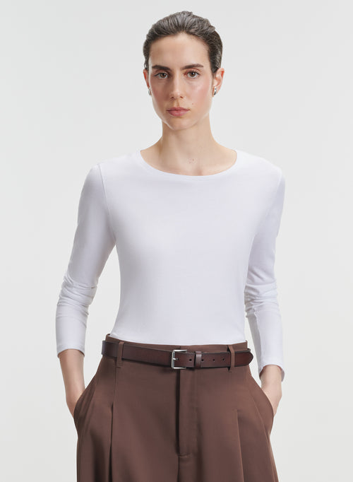 Camiseta de algodón orgánico - MAJESTIC FILATURES