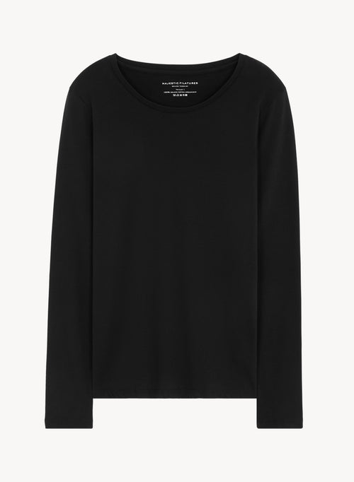 Camiseta de algodón orgánico - MAJESTIC FILATURES