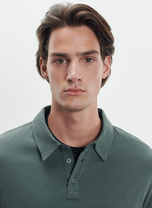 Polo de algodón orgánico - MAJESTIC FILATURES