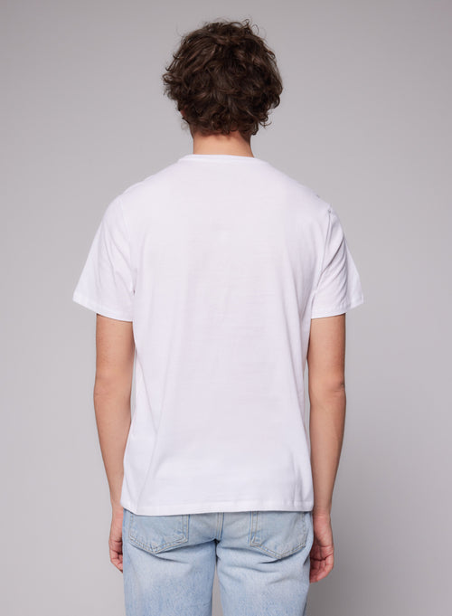 "Julien Deluxe Cotton short sleeve round neck T-shirt" - MAJESTIC FILATURES