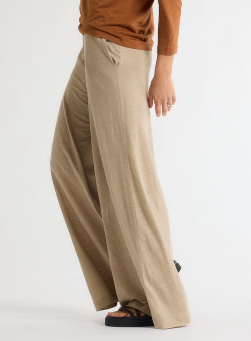 Pantalon Beige - MAJESTIC FILATURES