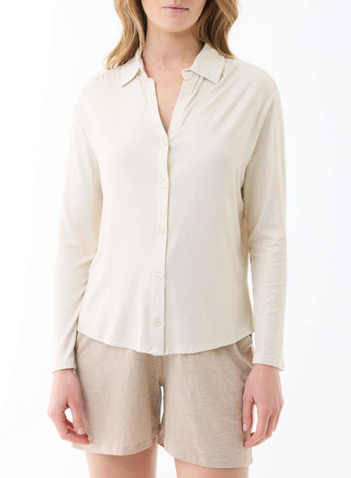 Chemise Gold Manches Longues - MAJESTIC FILATURES