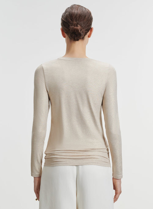 T-shirt en viscose et élasthanne - MAJESTIC FILATURES
