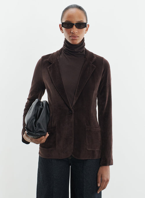 Chaqueta de algodón, modal y elastano - MAJESTIC FILATURES