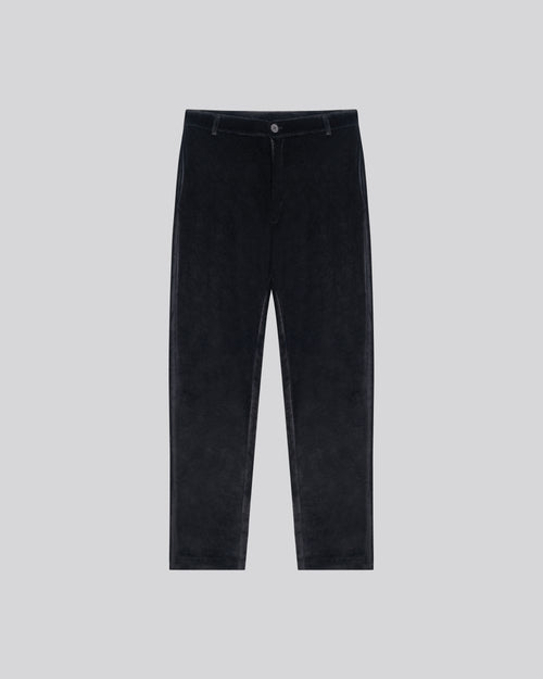Black pants in organic cotton / modal / elastane - MAJESTIC FILATURES