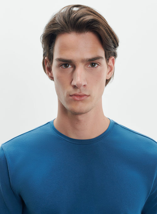 T-shirt en coton organique et élasthanne - MAJESTIC FILATURES