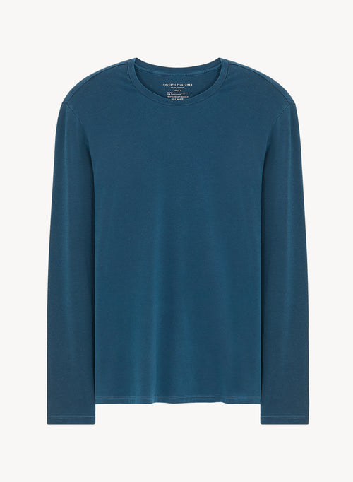 Camiseta de algodón orgánico y elastano - MAJESTIC FILATURES