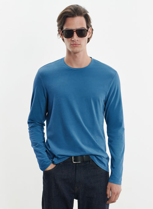 T-shirt en coton organique et élasthanne - MAJESTIC FILATURES