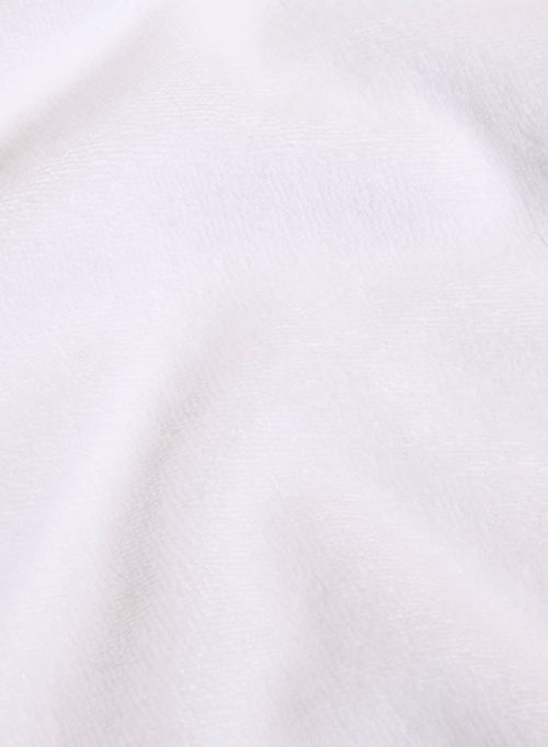 Weiße Hose aus Bio-Baumwolle / Modal - MAJESTIC FILATURES