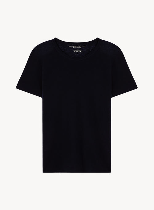 Cashmere T-shirt - MAJESTIC FILATURES