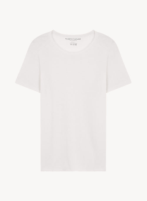 Cashmere T-shirt - MAJESTIC FILATURES