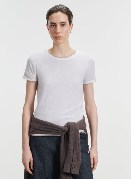 Camiseta de cachemir - MAJESTIC FILATURES