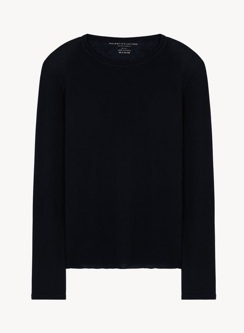 Cashmere T-shirt - MAJESTIC FILATURES