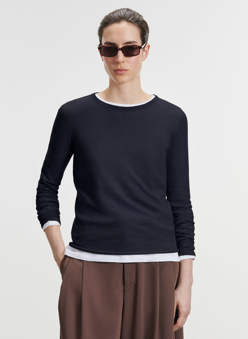 Cashmere T-shirt - MAJESTIC FILATURES