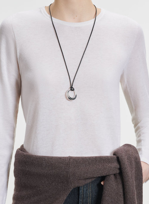 T-shirt en cachemire - MAJESTIC FILATURES