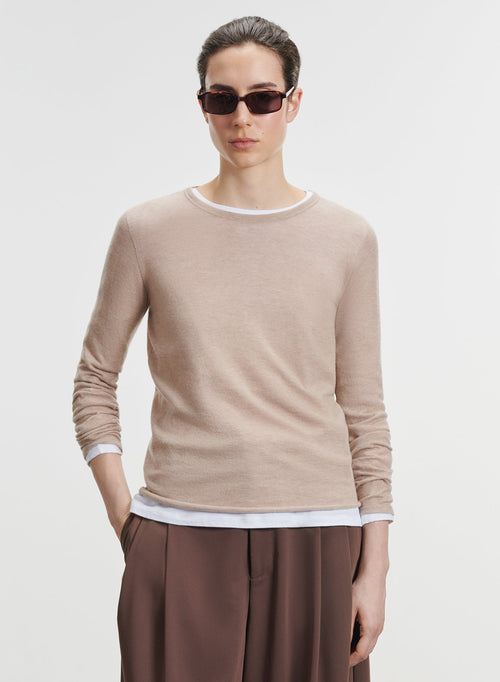 Cashmere T-shirt - MAJESTIC FILATURES