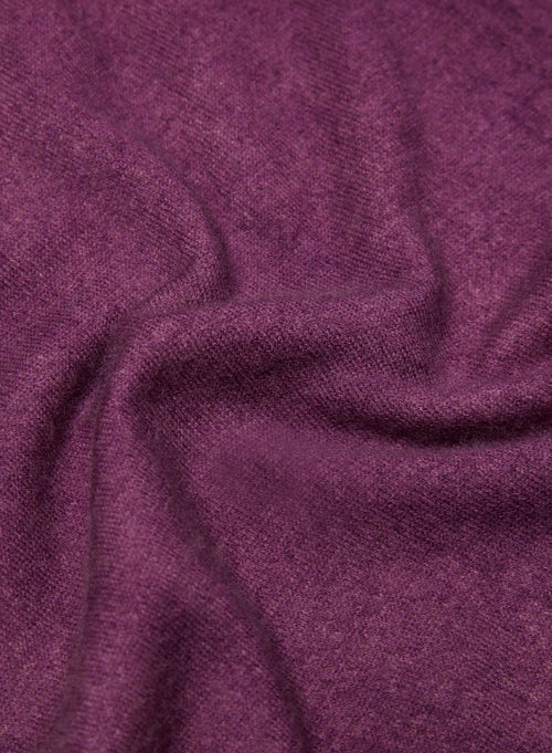 Lila Kaschmirhose - MAJESTIC FILATURES