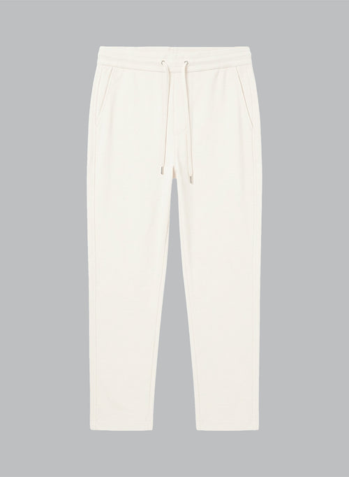 Cream Pants in Lyocell / Tencel / Organic Cotton - MAJESTIC FILATURES