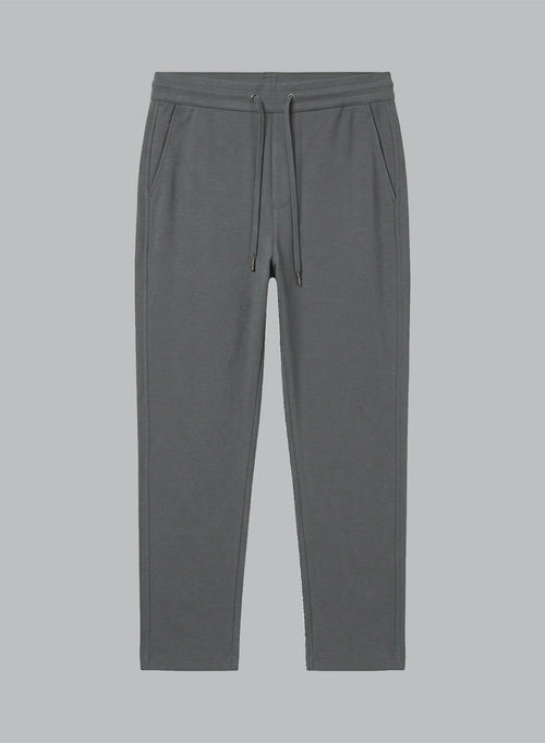 Pantalon Gris Foncé en Lyocel, Tencel / Coton Organique - MAJESTIC FILATURES