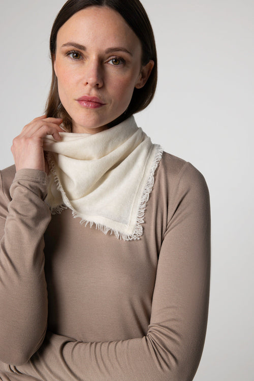 Bandana Milk en Cachemire - MAJESTIC FILATURES