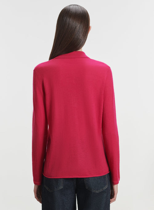 Cashmere polo shirt - MAJESTIC FILATURES