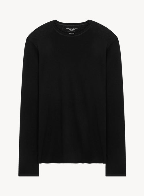 T-shirt en cachemire - MAJESTIC FILATURES