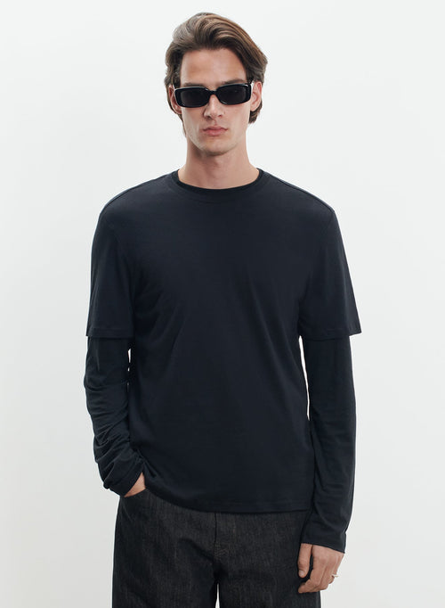 Camiseta de algodón y cachemir - MAJESTIC FILATURES