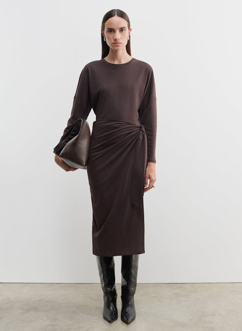 Vestido de algodón supima - MAJESTIC FILATURES