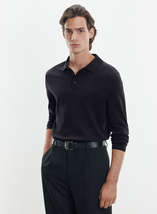 Camisa polo de algodón supima - MAJESTIC FILATURES