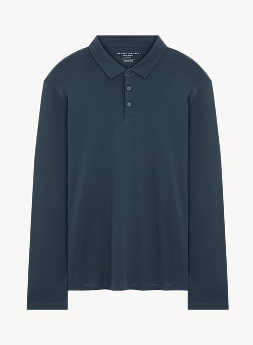 Camisa polo de algodón supima - MAJESTIC FILATURES