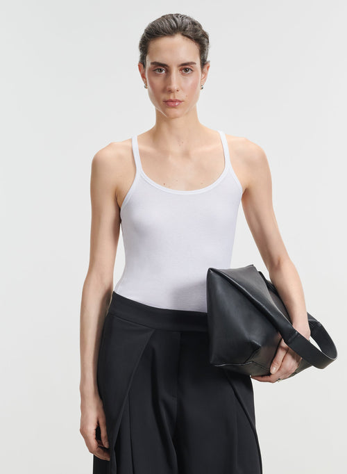 Viskose- und Elastan-Tanktop - MAJESTIC FILATURES