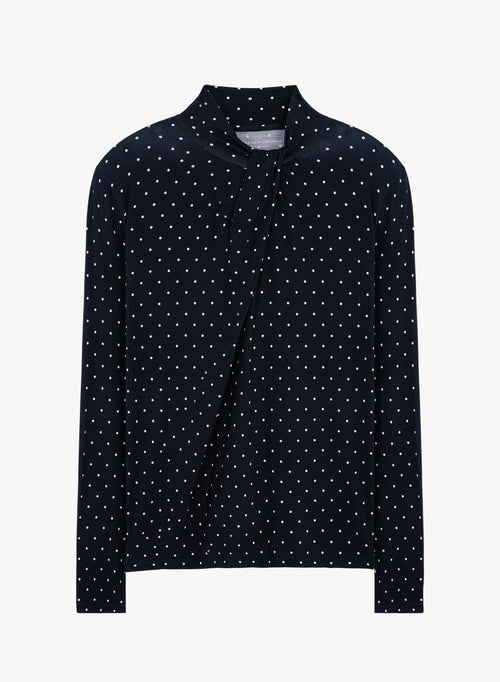 Camiseta de viscosa y elastano - MAJESTIC FILATURES
