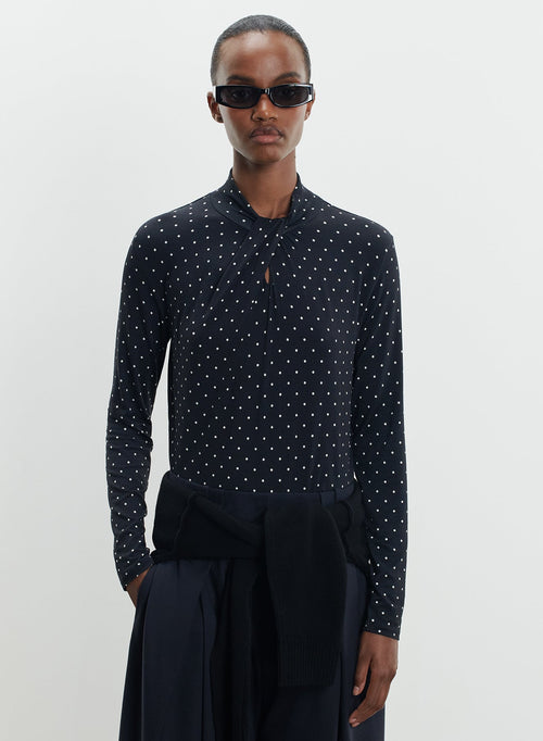 Camiseta de viscosa y elastano - MAJESTIC FILATURES