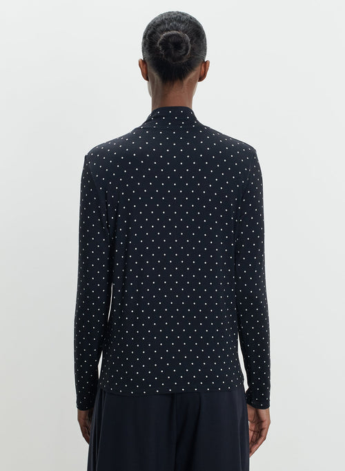 Camiseta de viscosa y elastano - MAJESTIC FILATURES