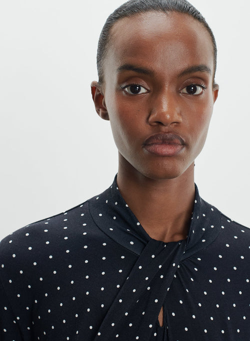 Camiseta de viscosa y elastano - MAJESTIC FILATURES