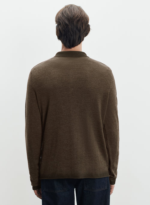 Polo de lana merino - MAJESTIC FILATURES