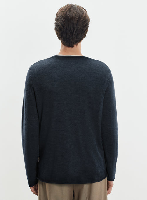 Pull en laine mérinos - MAJESTIC FILATURES