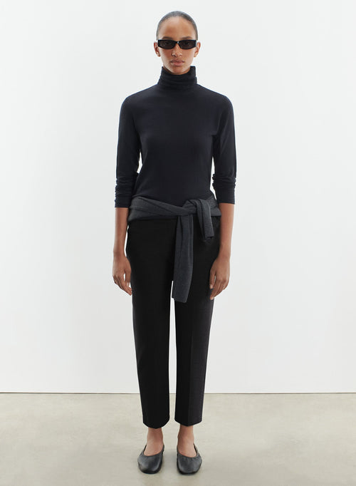 Pantalon en viscose, polyamide et élasthanne - MAJESTIC FILATURES