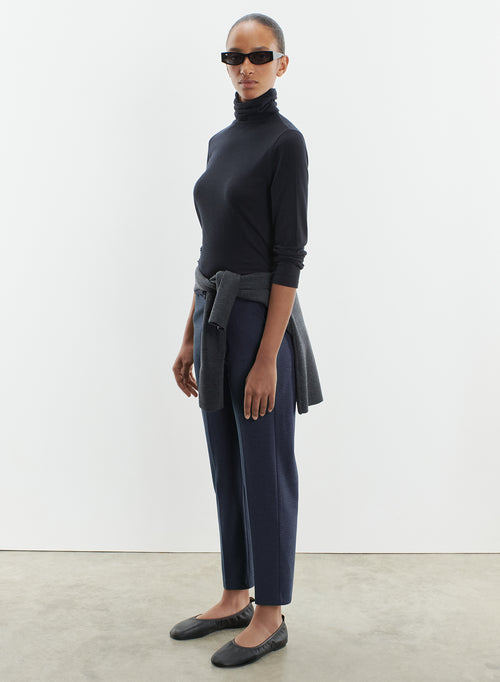 Pantalón de viscosa, poliamida y elastano - MAJESTIC FILATURES