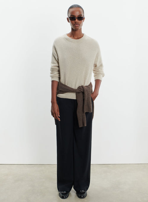Pantalón de viscosa, poliamida y elastano - MAJESTIC FILATURES
