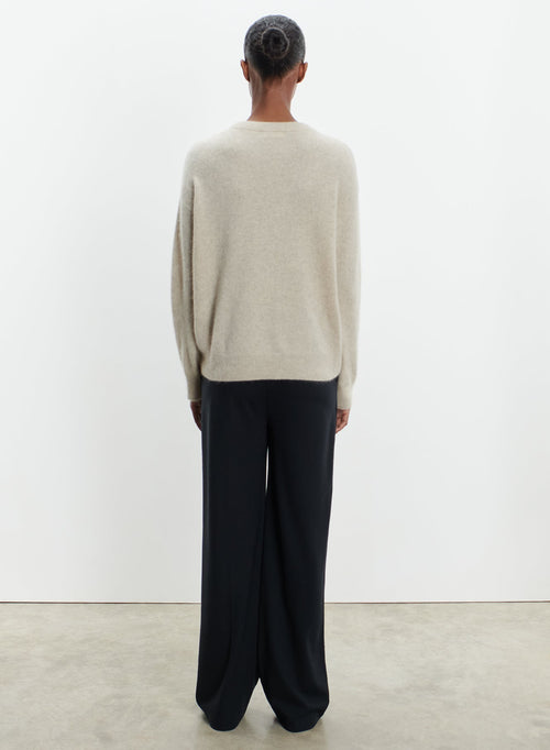 Pantalón de viscosa, poliamida y elastano - MAJESTIC FILATURES
