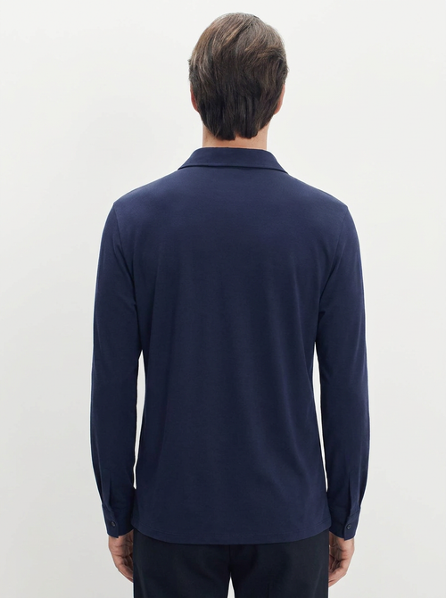 Organic cotton and elastane shirt - MAJESTIC FILATURES