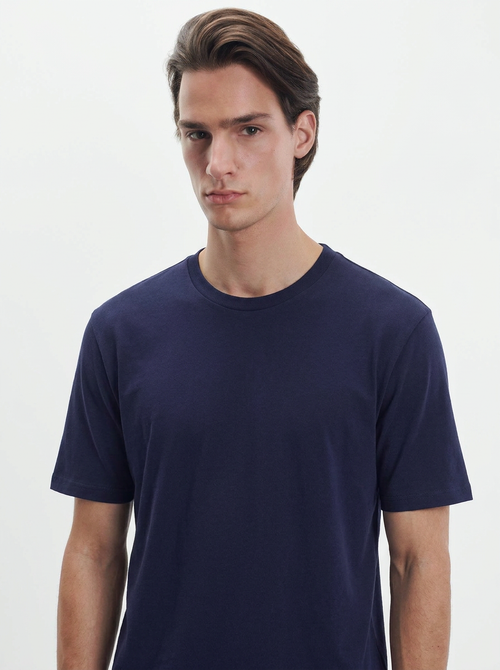 Camiseta de algodón orgánico y elastano - MAJESTIC FILATURES