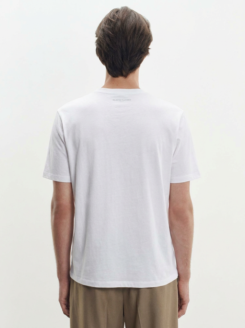 T-Shirt aus bio-baumwolle und elasthan - MAJESTIC FILATURES