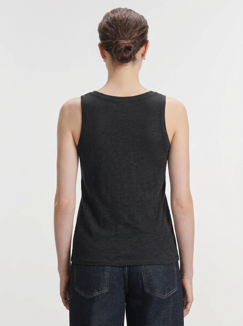 Tanktop aus Leinen und Elasthan - MAJESTIC FILATURES